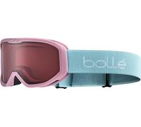 Bollé INUK - Masque Ski Enfant - Écran Vermillo - Anti-buée, Anti-rayures, Aération Flow-Tech, Confort mousse