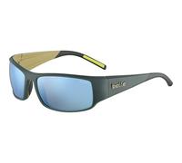 Bolle - King, Trail Forest, Lunettes de soleil polarisées Sky Blue, Catégorie 3, Taille L, Unisexe