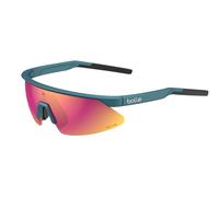 Bolle Lunettes Micro-Edge BS032004 Créateur Bleu Sarcelle Métallique / Volt +