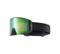Bollé - Masque de ski photochromique - Blackridge Time Trial Matte - Phantom Green Emerald - Noir Noir