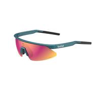 Bollé MICRO EDGE Creator Teal Metallic - Volt Ruby - Lunettes de soleil - Creator Teal Metallic - Volt Ruby - Taille M - Unisexe - Adulte