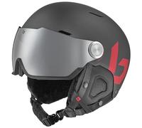 Bollé - Might Visor, Titanium Red Matte, Brown Gun Cat 2, Large, Unisex, Adult