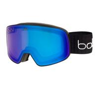 Masque de ski BOLLÉ NEVADA noir mat verre croisé bleu var.
