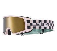 Bollé - Nevada JR Cat 3 - Masque ski enfant Pink Checkerboard Matte - Gold Cat 3