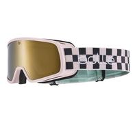 Bollé NEVADA JR Pink Checkerboard Matte - Gold cat 3 - Masques de ski - Taille S - Enfant, 6+