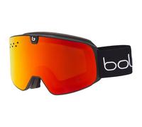 Bollé - Nevada Neo Black Matte Sunrise & Light Vermillon Blue - Masque de Ski