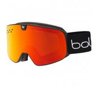 Bollé - Nevada Neo Black Matte Sunrise & Light Vermillon Blue - Masque de Ski