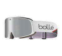 Bollé NEVADA Race White Matte - Black Chrome Cat 3 - Masques de ski - Race White Matte - Black Chrome Cat 3 - Taille M-L - Unisexe - Adulte