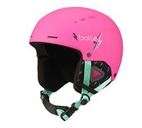 Bollé Quiz Casques de Ski Adulte Unisexe 49-52 cm, Matte Pink Flash, 49-52cm
