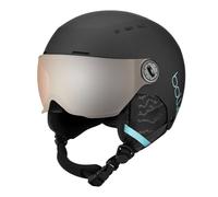 Bollé - Kid's Quiz Visor S2 - Casque de ski - 52-55 cm - S - black blue matte