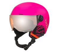 Casque de Ski à visière Bollé Quiz Visor (Hot pink matte - cat2) enfants S 52-55cm