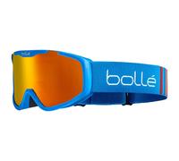 Bollé - Rocket Plus, Race Blue mat, Sunrise, Petit, Lunettes de ski
