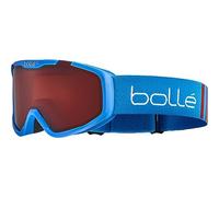 Bollé - ROCKET Masque de Ski Junior, Race Blue Matte - Vermillon Cat 2, Masque de Ski Enfants