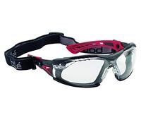 Bollé Lunettes de protection RUSHPFSPSI Rush+ avec tresse/mousse