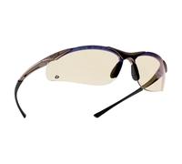 Bollé Safety 253-CT-40047 Lunettes de sécurité Contour avec monture en nylon semi-monture et lentille anti-buée ESP teintée