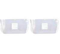 bolle SAFETY BL20FAPI Verre de rechange en polycarbonate pour visière de protection du visage BL20 de la série B Line BL20 (Lot de 2)