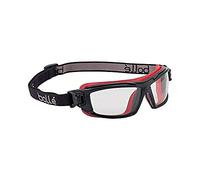 Lunettes de protection ULTIM8 BSSI Bolle - Clear/Red/Black