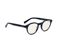 bollé Safety PRBLOND10A LONDON Lunettes de lecture, 1 contre, lentille en polycarbonate incolore, technologie PRB420, bloqueur de lumière bleue, monture en acétate noir brillant pour unisexe