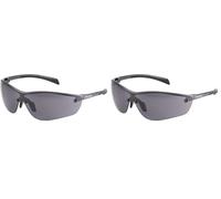 Bollé Safety Silium+ Fumés Verres Solaires Teinte 3 Lunettes De Protection Traitement Anti-Buée Platinum SILPPSF (Lot de 2)
