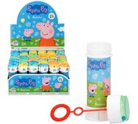 BOLLE SAPONE PEPPA PIG Party Box Présentoir 36 Flaconi 60 ml Original Dulcop