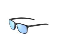 Bolle - Score, Black Matte, Lunettes de soleil polarisées Sky Blue, Catégorie 3, Taille M, Unisexe