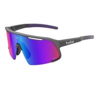 Bollé SPEEDCHASER Titanium Matte - Volt Ultraviolet - Lunettes de soleil - Titanium Matte - Volt Ultraviolet - Taille M - Unisexe - Adulte