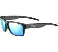 Bollé - Status, Black Matte, Lunettes de soleil polarisées Sky Blue, Catégorie 3, Taille M, Unisexe