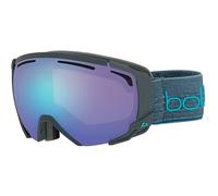 Bollé SUPREME OTG Dark Grey & Blue Matte - Azure Cat 2 - Masques de ski - Taille M-L - Adulte