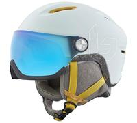 Casque de ski Ã visiÃšre BOLLE V-ATMOS (Ice White Matte - Photochromic Blue Cat 1 to 3) Mixte 55-59 cm
