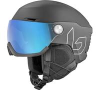 Casque de ski Ã visiÃšre BOLLE V-RYFT PURE (Black Coal Matte - Photochromic Blue Cat 1 to 3) Mixte 59-62 cm