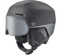 Casque de ski Ã visiÃšre BOLLE X-FUSION (Black Steel Matte - Photochromic Silver Cat 1 to 3) Mixte 55-59 cm
