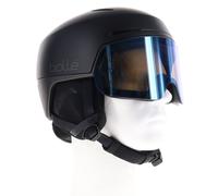Casque de ski Ã visiÃšre BOLLE X-FUSION PURE (Mineral Black Matte - Brown Blue Cat 2) Mixte 59-62