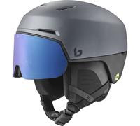 Bollé - X-Fusion Mips Titanium Black Matte Photochromic Blue - M - Casque de ski avec visière