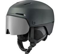 Casque de ski à visière BOLLE X-FUSION PURE (Forest Black Matte - Brown Gun Cat 2) Mixte 55-59 cm
