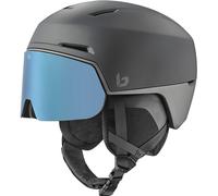 Casque de ski Ã visiÃšre BOLLE X-FUSION PURE (Mineral Black Matte - Brown Blue Cat 2) Mixte 55-59