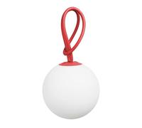 Fatboy Lampe portative Bolleke LED avec batterie Ø 20 cm loop 100 cm Rouge