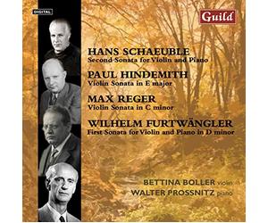 Boller,Bettina - Hans Schaeuble, Paul Hindenmith, Max Reger, Wilhelm Furtwängler