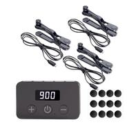 Bollisate Clicker automatique rechargeable pour écran - Dispositif de taraudage continu à vitesses réglables pour tester des applications, des tablettes, des jeux sur ordinateur, des réseaux sociaux