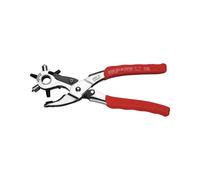 Bollmann Pince à œillets/ emporte-pièce révolver longueur totale 225 mm poign...