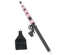 BOLLUMA Bras d'extension portable pour support de lumière, 59-168 cm, bras de support réglable avec sac de sable pour trépied, support C, boîte à lumière, monolight, flash, lumière de remplissage pour
