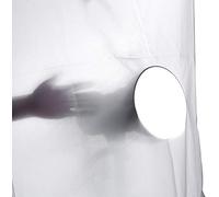 BOLLUMA Tissu de Diffusion sans Couture en Nylon Blanc Transparent 1,5mx6m Diffuseur pour Tente de Shooting Phtotgraphique Softbox Tente de Lumière