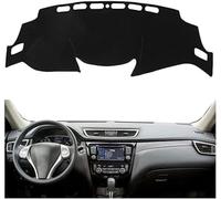 BOLNEY Tapis de Tableau de Bord antidérapant pour Nissan Rogue Xtrail X-Trail T32 2014-2019, Noir