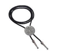 Bolo Tie Cowboy Cravate Western, bolo en cuir pour hommes et femmes, Bolo Tie Collier Vintage Pendentif Costume Accessoires pour Chemise, Costume, Vêtements de Loisirs