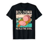 Bologna Heats The Soul pour Les Amoureux de la gastronomie Italienne T-Shirt