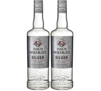 Bologne - Silver Rhum Agricole Blanc de la Guadeloupe - 40% (1 x 0.7L) (Lot de 2)