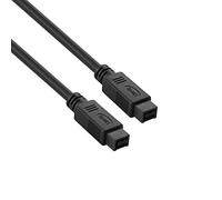 Bolongking FireWire 1394b 800 IEEE 9 broches vers 9 broches mâle vers mâle pour Mac Pro, MacBook Pro, Mac Mini, iMac PC, appareils photo numériques, SLR (9 broches vers 9 broches) 1,8 m