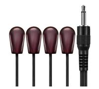 Bolongking Quad 4 tête jack 3,5 mm transmetteur infrarouge Blaster Blink œil Fil Cordon Compatible avec IR Répétiteur Système d'extension kit, Xbox One