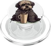 Bolonka Zwetna Chiot Chien Propriétaire De Bolonka Dog Mama PopSockets PopGrip pour MagSafe