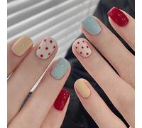 Boloshine 20PCS Bande de Vernis à Ongles en Gel UV, Autocollants Semi-Durci, Longue Durée Enveloppes pour Femme Fille Nail Art - Journal Coloré