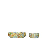 Bols à Confettis Set de 2 Multicolore